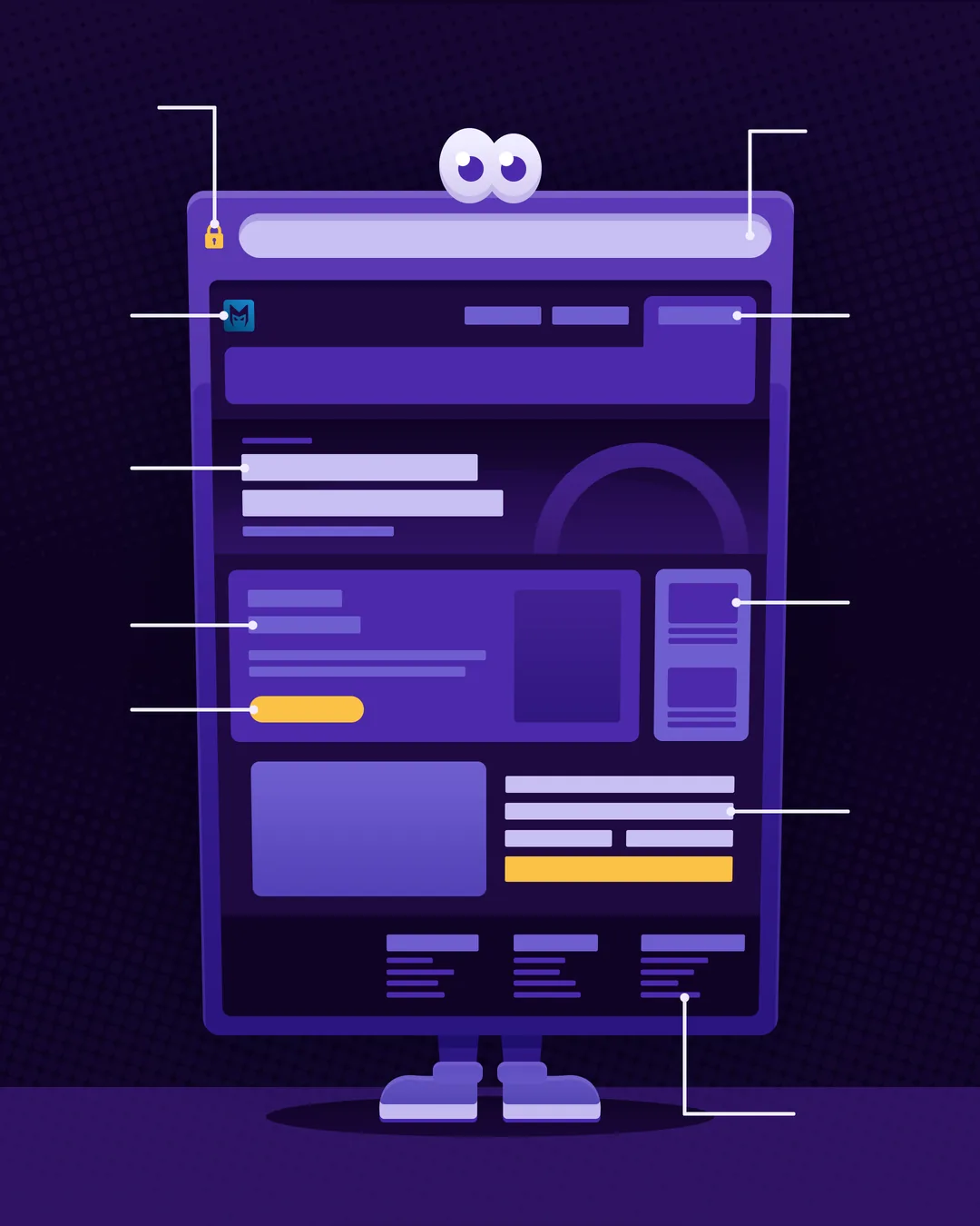 Anatomy of a Website poster